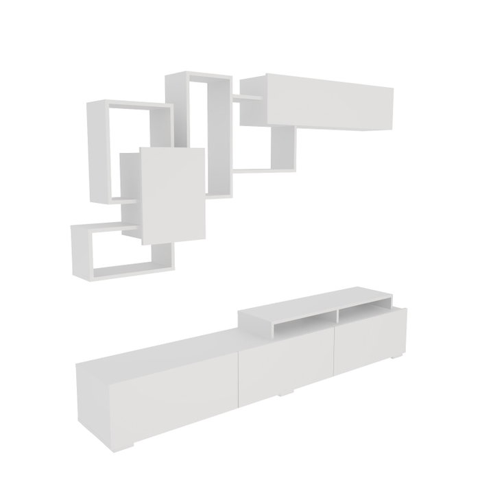Hanah Home Mueble para TV Amor - Blanco